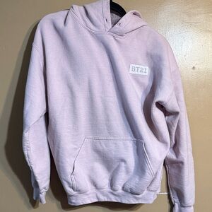 BT21 Women's Light Pink Hoodie